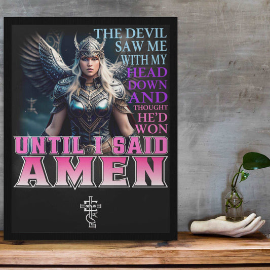Buy Spiritual Warrior Queen Poster | Empowering Wall Art